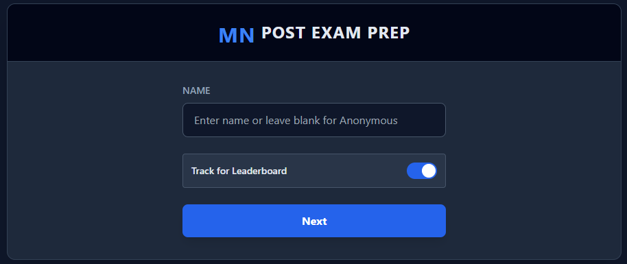 Post Prep App